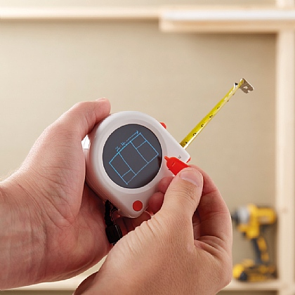 Tape Measure with LCD Pad