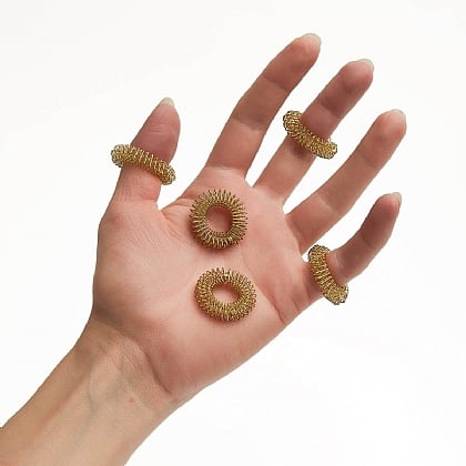 Set of 5 Massage Rings