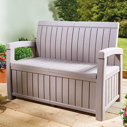 Garden Storage Bench