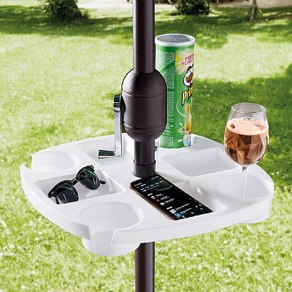 Parasol Drinks Table
