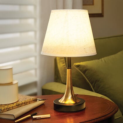Usb powered hot sale table lamp