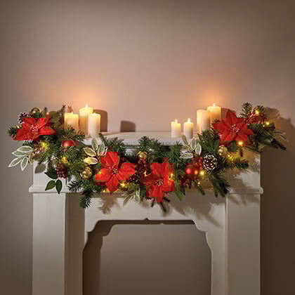 Amazon Garland Christmas Whitmor 24