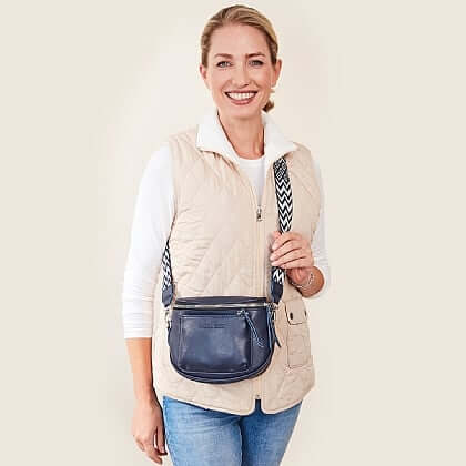 Red Compact Shoulder Bag | Coopers Of Stortford