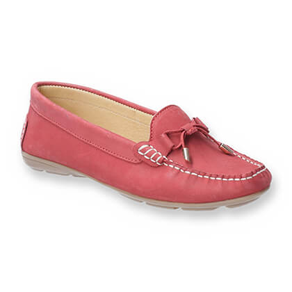 Hush Puppies Ladies Maggie Slip On Toggle Shoes Sky Blue Coopers Of Stortford