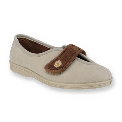 Sleepers Men's Softie Leather Slippers - Genuine Leather Twin Gusset, Padded Lining, Rubber Sole