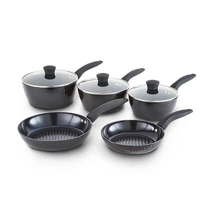 Swiss Pro - Ceramic Induction Pan - 3-Piece Set - Pan 28 Cm, 24 Cm, 20 Cm - Pan Set Suitable For Induction Cookers - Frying Pan Set With Non-Stick Coating - Coated Pans
