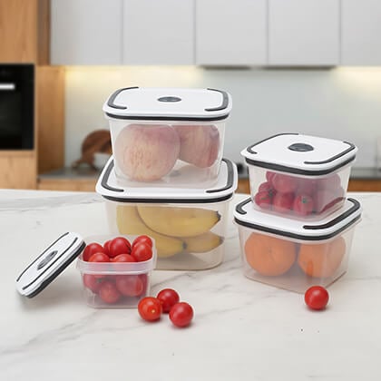 Glass Storage Containers With Bamboo Lids Manufacturer_Wholesaler