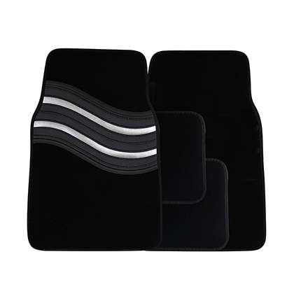 Tappetini Auto CARMAT In Tessuto Per Peugeot 3008 (2009-) - Set 3 Pezzi, Colore Nero Scuro - 3
