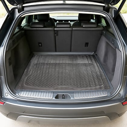 Tappetini Auto CARMAT In Tessuto Per Peugeot 3008 (2009-) - Set 3 Pezzi, Colore Nero Scuro - 4