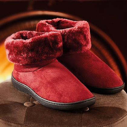 warm slipper boots