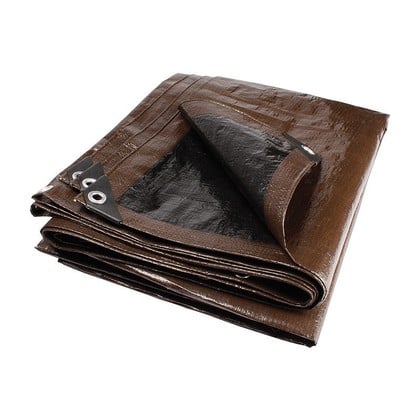 Brown Heavy Duty External Tarpaulin