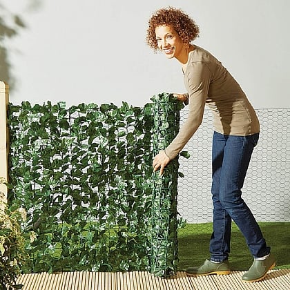 Faux Ivy Fencing
